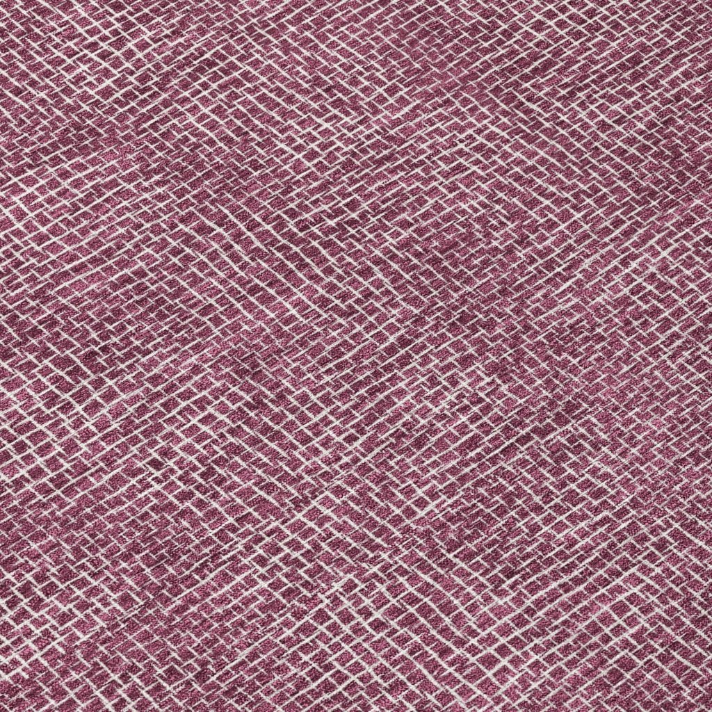 LOOMLAN Rugs Riyala Purple Washable Indoor-Outdoor Rug
