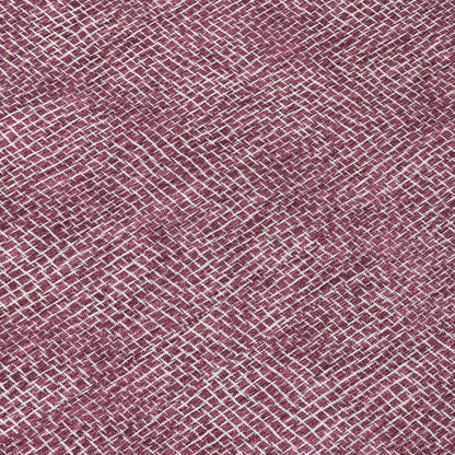 LOOMLAN Rugs Riyala Purple Washable Indoor-Outdoor Rug