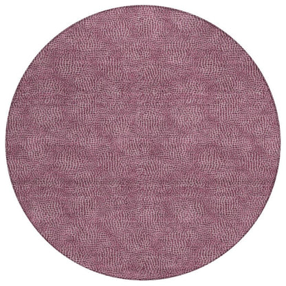 LOOMLAN Rugs Riyala Purple Washable Indoor-Outdoor Rug