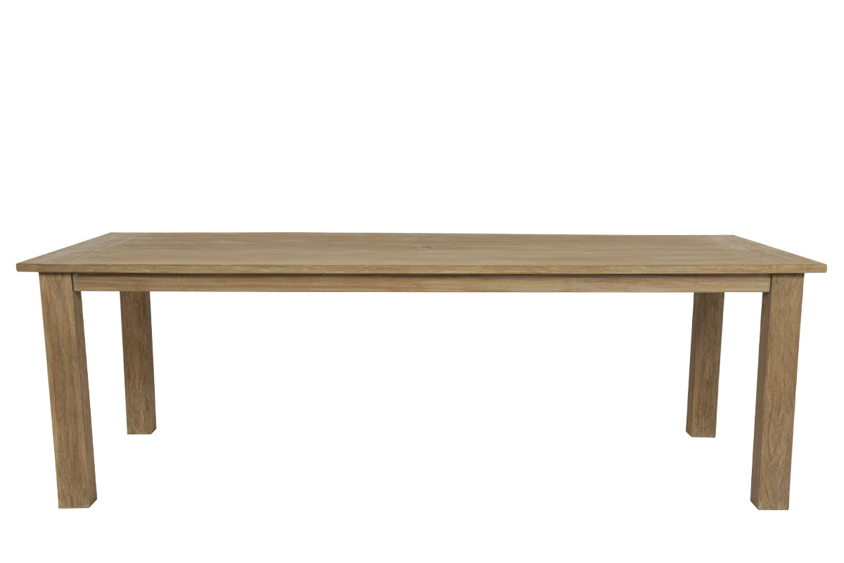 Coastal Teak Durable Elegance Outdoor Dining Table