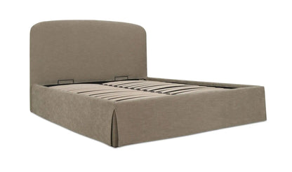 Joan Performance Fabric Bed With Storage