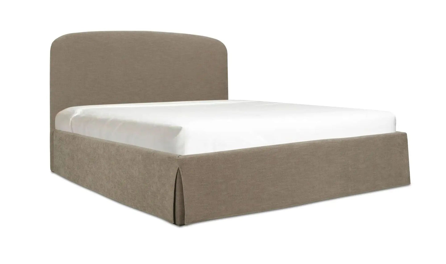 Joan Performance Fabric Bed With Storage