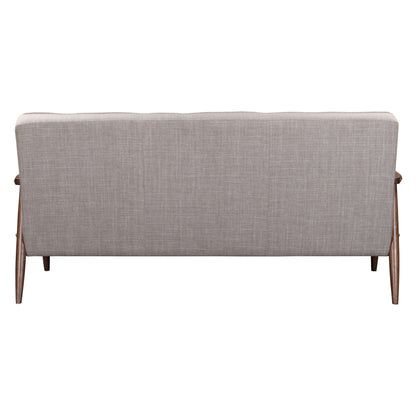 Rocky Sofa Putty - Sideboards and Things Accents_Natural, Brand_Zuo Modern, Color_Natural, Depth_30-40, Height_30-40, Materials_Wood, Product Type_Sofa, Upholstery Type_Fabric Blend, Upholstery Type_Polyester, Width_60-70, Wood Species_Rubberwood