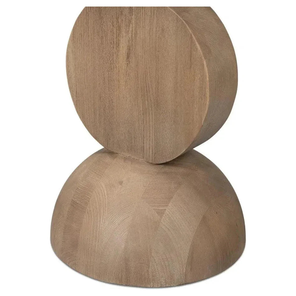 Romeo Natural Wooden Side Tables (Set Of 3) - LOOMLAN - Sarreid - Side Tables