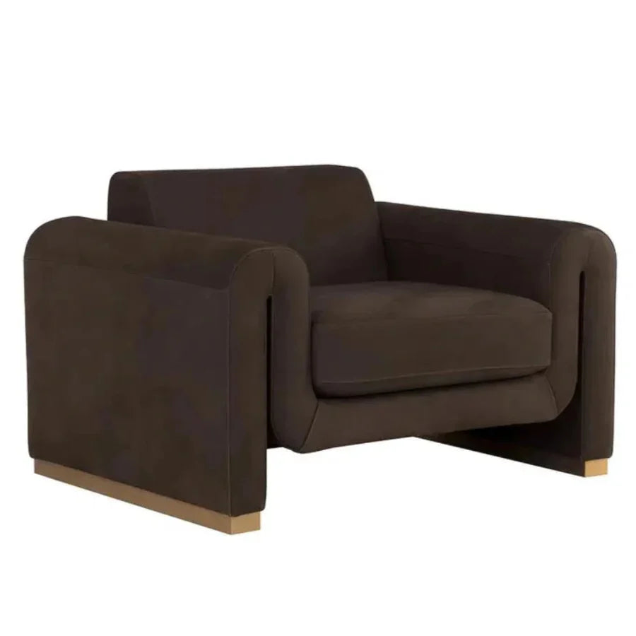 SUNPAN Romer Leather Luxurious Armchair