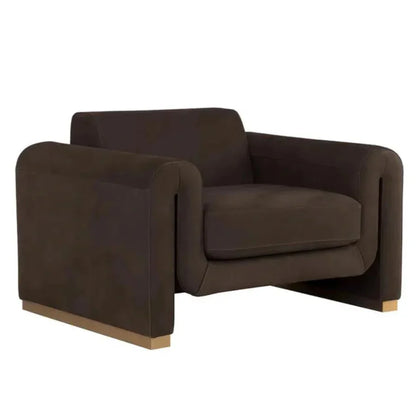 SUNPAN Romer Leather Luxurious Armchair