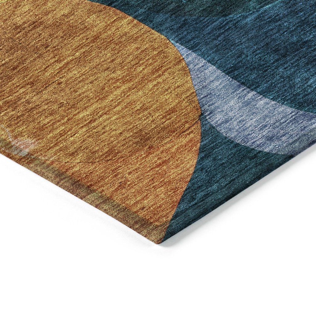 LOOMLAN Rugs Rory Green Washable Indoor-Outdoor Rug