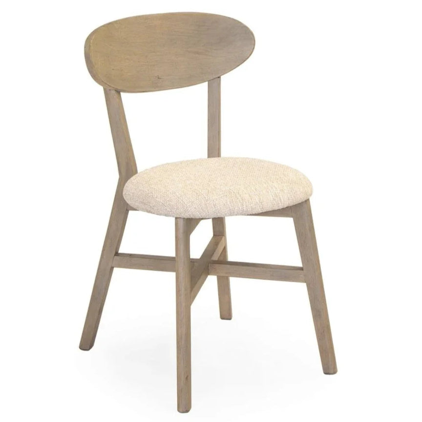 Rose Scrubbed Teak Dining Chair - LOOMLAN - LH Imports - Dining Chairs