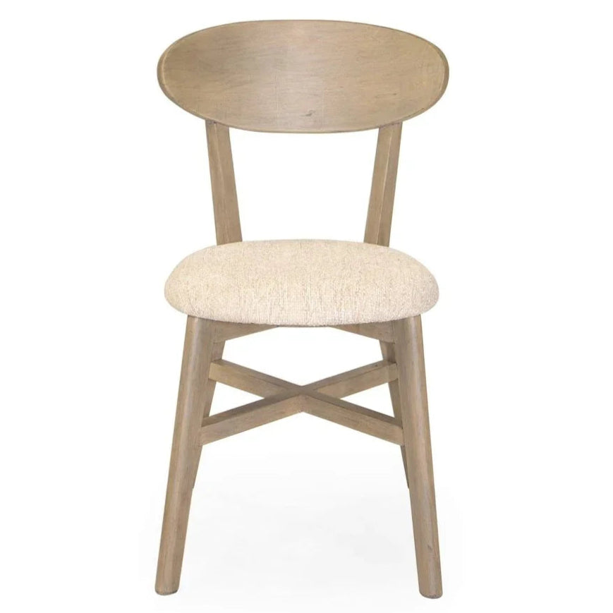 Rose Scrubbed Teak Dining Chair - LOOMLAN - LH Imports - Dining Chairs