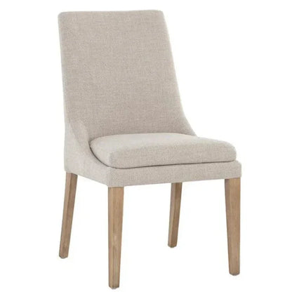 SUNPAN Rosine Dining Chair with Light Brown Legs