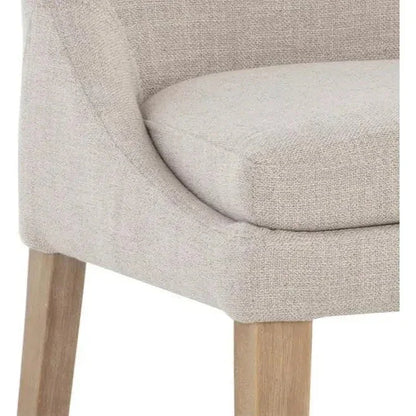 SUNPAN Rosine Dining Chair with Light Brown Legs