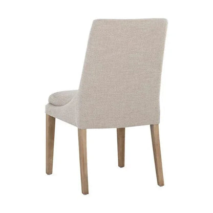 SUNPAN Rosine Dining Chair with Light Brown Legs