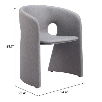 Rosyth Performance Fabric Dining Chair - LOOMLAN - Zuo Modern - Dining Chairs