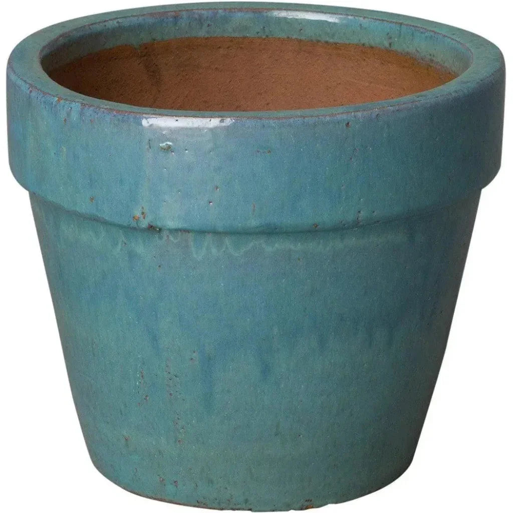 Round Ceramic Flower Pot