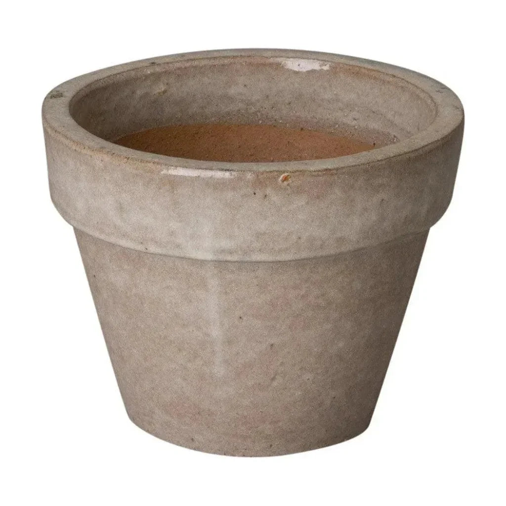 Round Ceramic Flower Pot