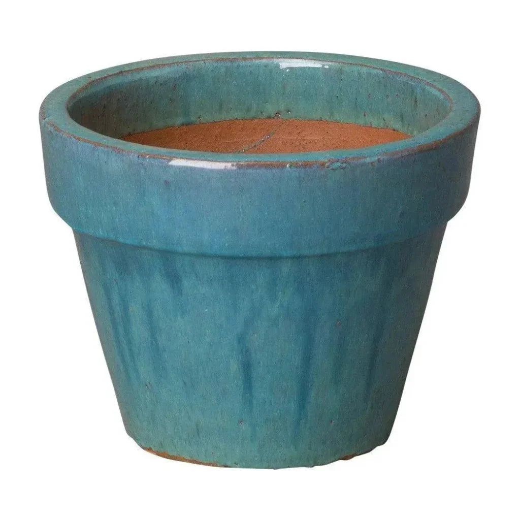 Round Ceramic Flower Pot
