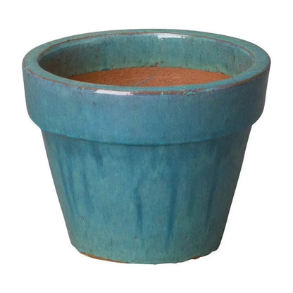 Round Ceramic Flower Pot