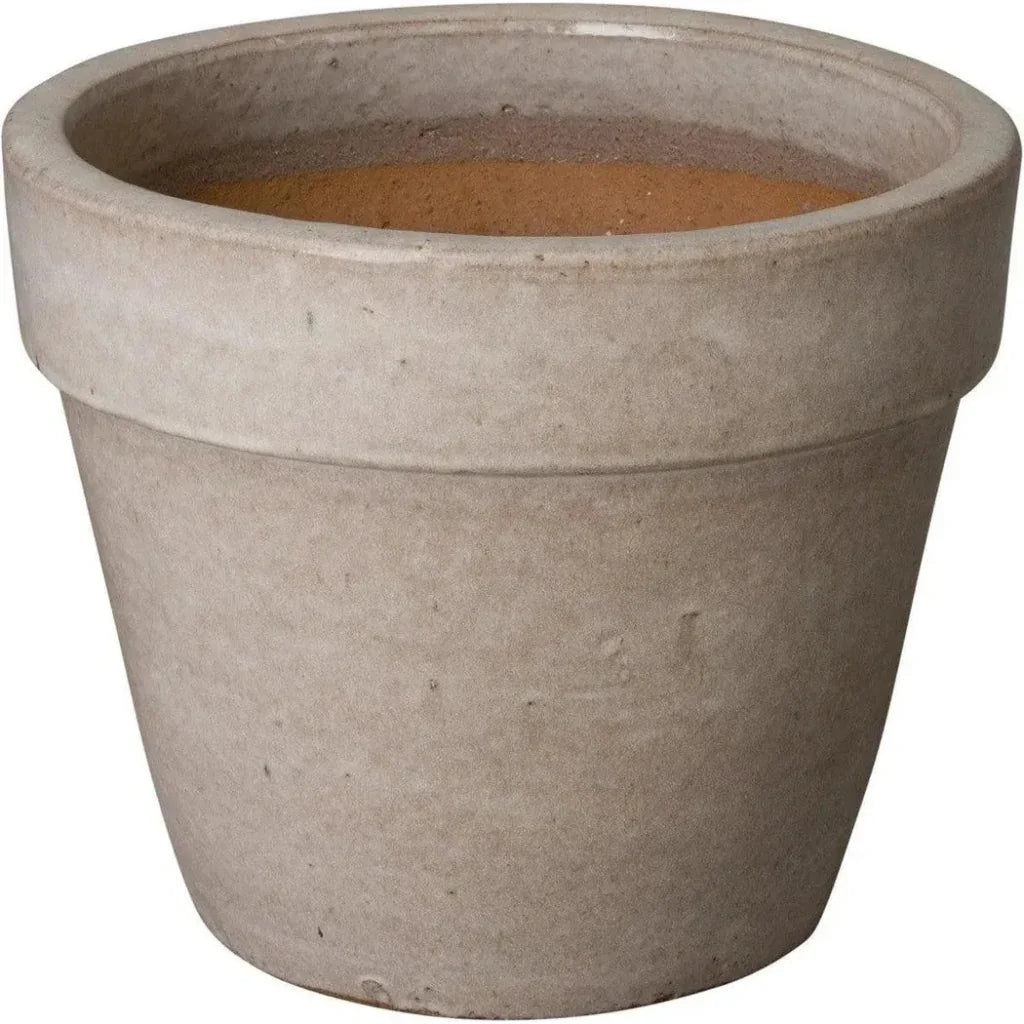 Round Ceramic Flower Pot