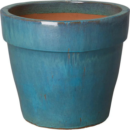 Round Ceramic Flower Pot