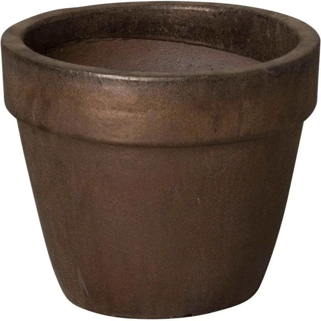 Round Ceramic Flower Pot