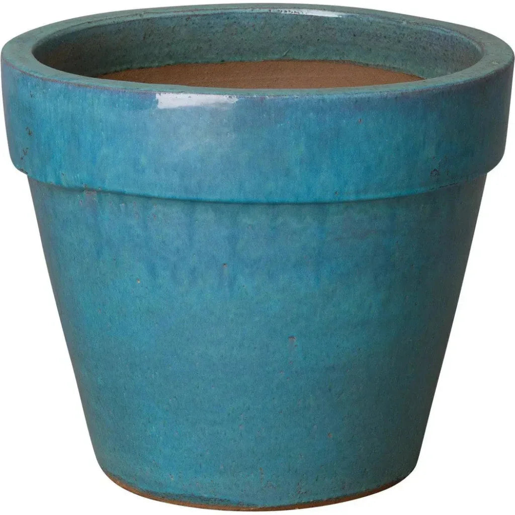 Round Ceramic Flower Pot