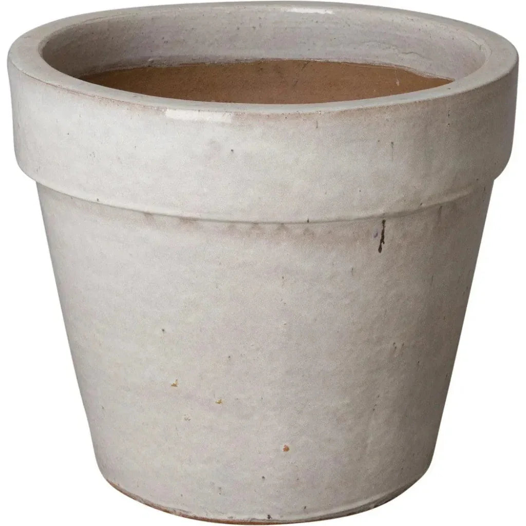 Round Ceramic Flower Pot