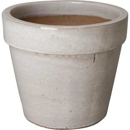 Round Ceramic Flower Pot