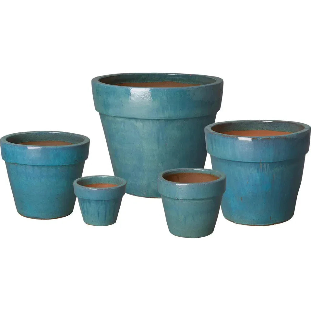 Round Ceramic Flower Pot