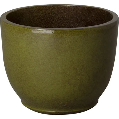 Round Handcrafted Ceramic Planter - LOOMLAN - Emissary - Planters