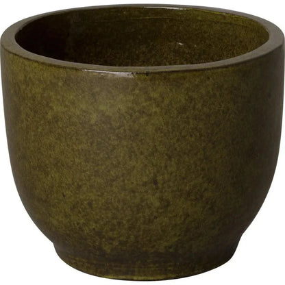 Round Handcrafted Ceramic Planter