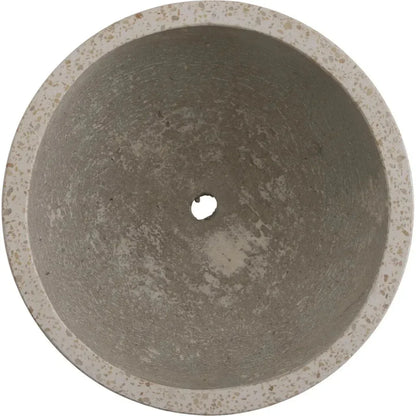 Round Yellow Terrazzo Bowl Planter - LOOMLAN - Planters