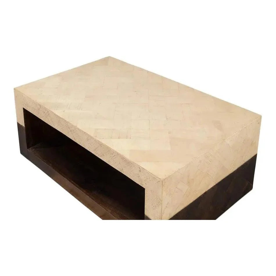 Rowan Wood Brown Rectangular Coffee Table - LOOMLAN - Coffee Tables