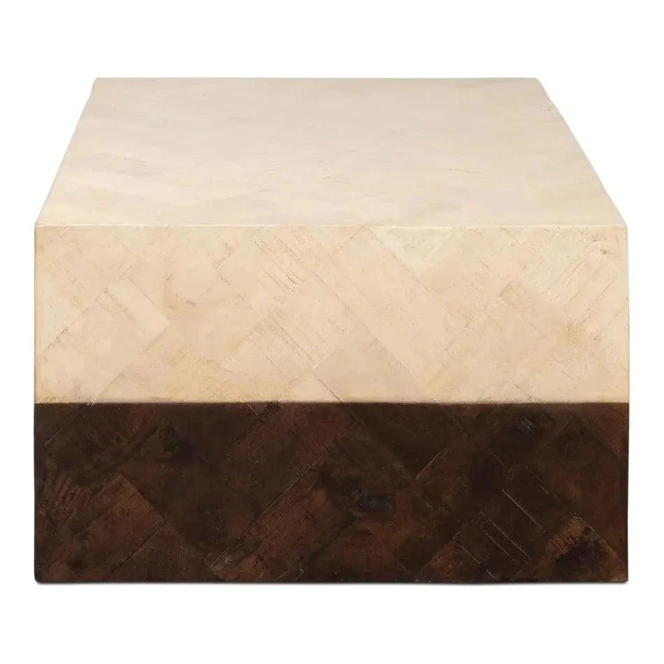 Rowan Wood Brown Rectangular Coffee Table - LOOMLAN - Coffee Tables