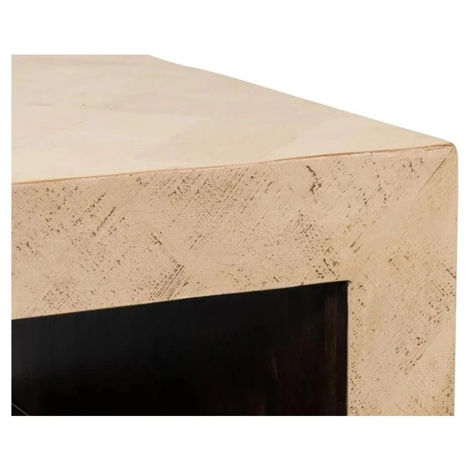 Rowan Wood Brown Rectangular Coffee Table - LOOMLAN - Coffee Tables