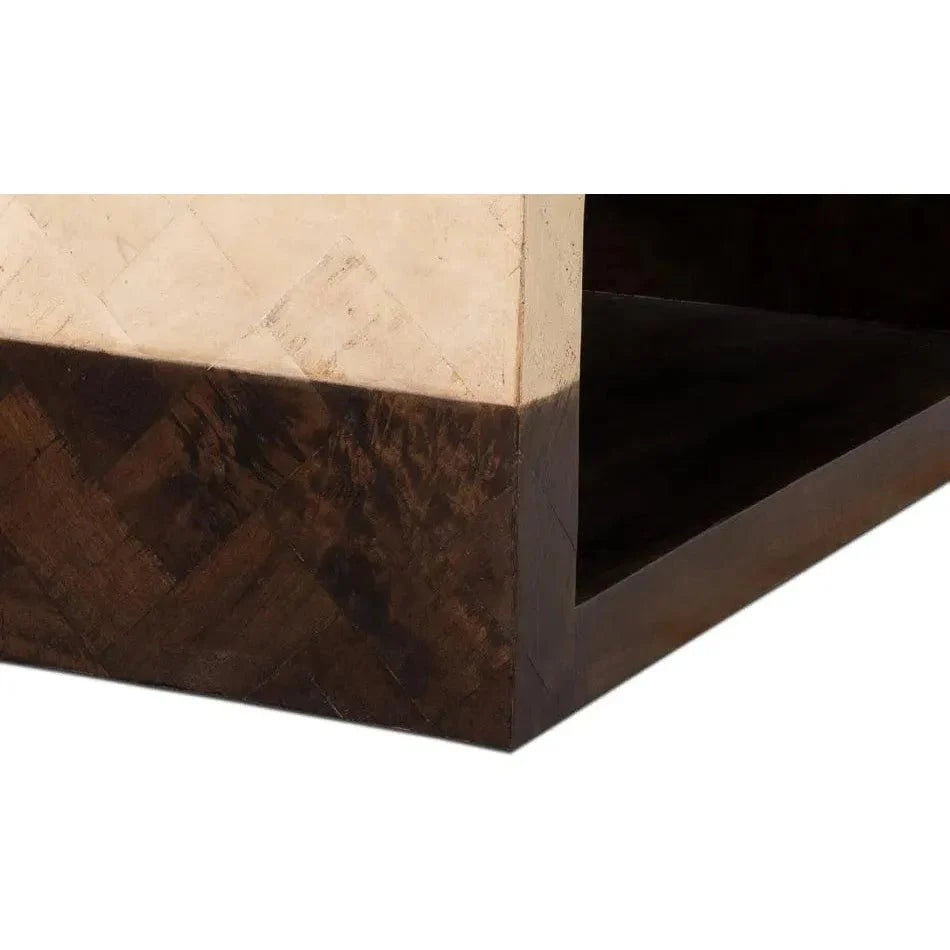 Rowan Wood Brown Rectangular Coffee Table - LOOMLAN - Coffee Tables