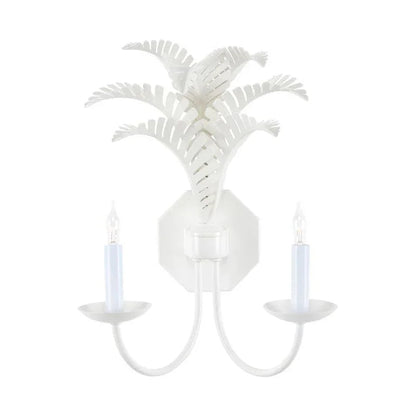 Royal Palm Design Wall Sconce