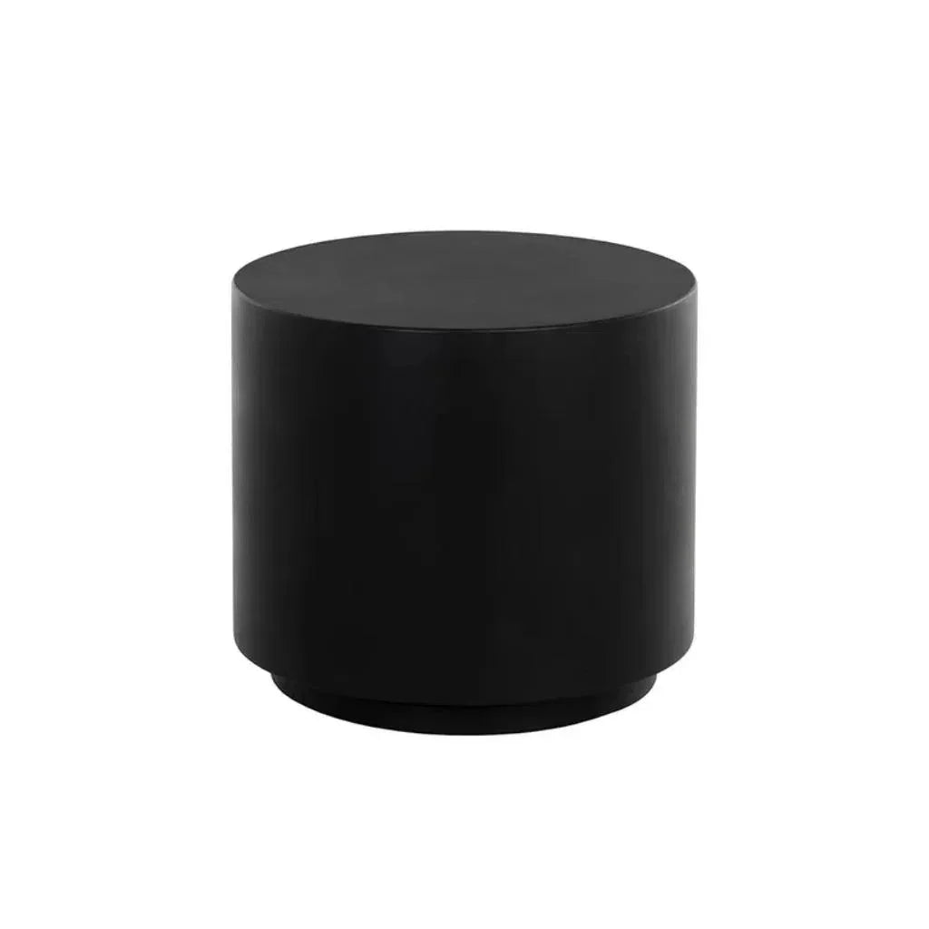 SUNPAN Rubin Concrete Outdoor Round End Table