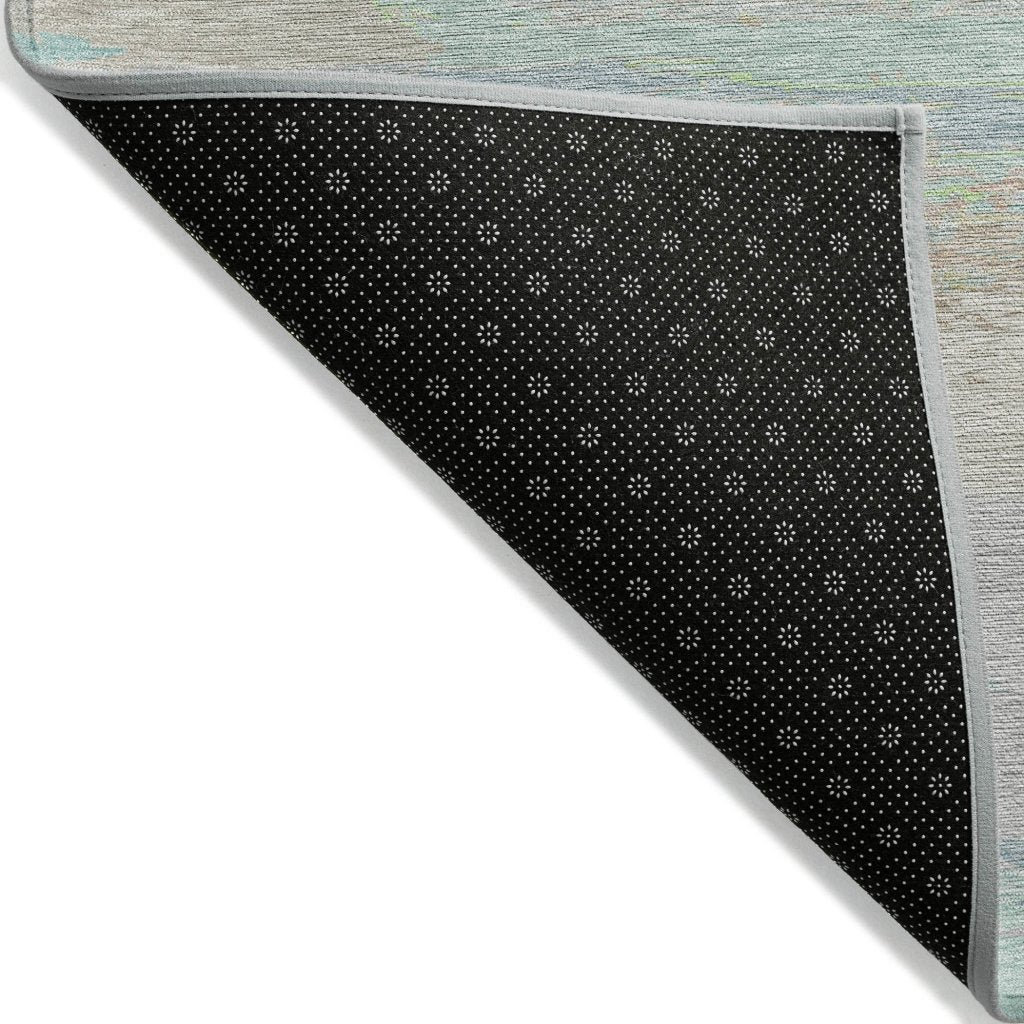LOOMLAN Rugs Runa Ivory Washable Indoor-Outdoor Rug