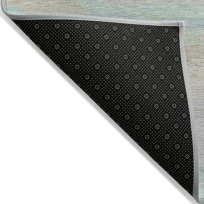 LOOMLAN Rugs Runa Ivory Washable Indoor-Outdoor Rug