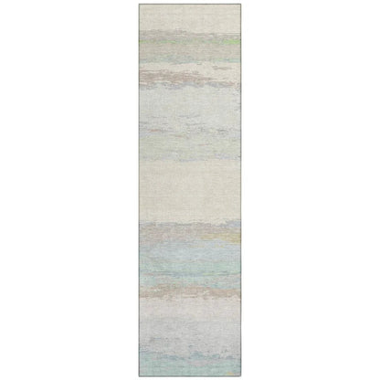 LOOMLAN Rugs Runa Ivory Washable Indoor-Outdoor Rug