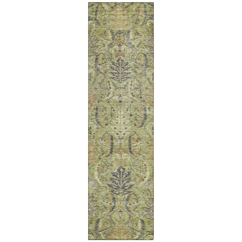 LOOMLAN Rugs Rustica Aloe Washable Indoor-Outdoor Rug