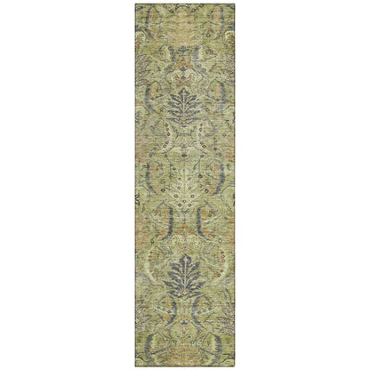 LOOMLAN Rugs Rustica Aloe Washable Indoor-Outdoor Rug