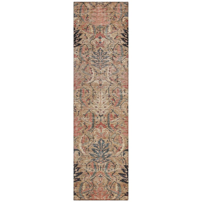 LOOMLAN Rugs Rustica Khaki Washable Indoor-Outdoor Rug