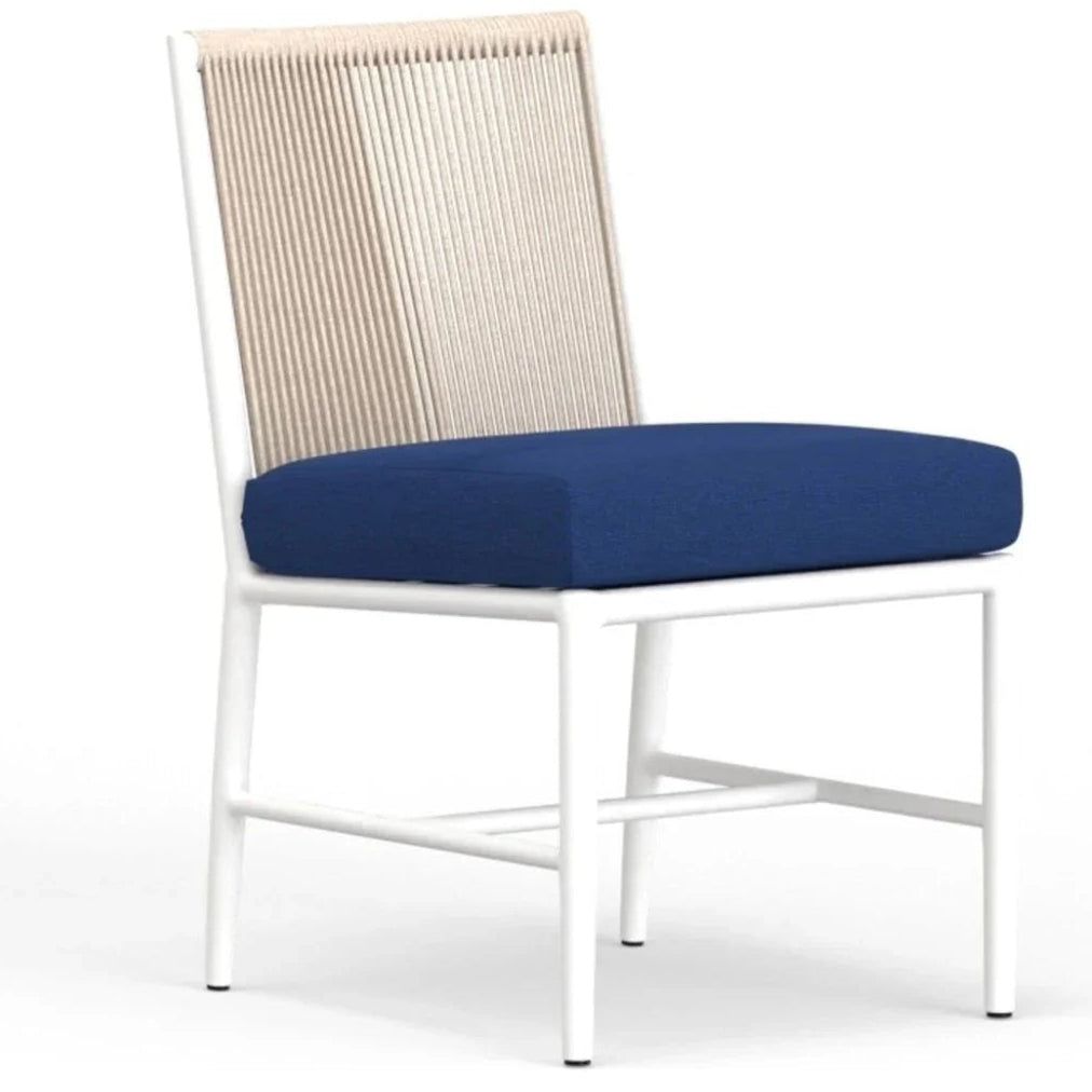 Sabbia Sunbrella Outdoor Dining Chair 2PC - LOOMLAN - Sunset West - Outdoor Dining Chairs