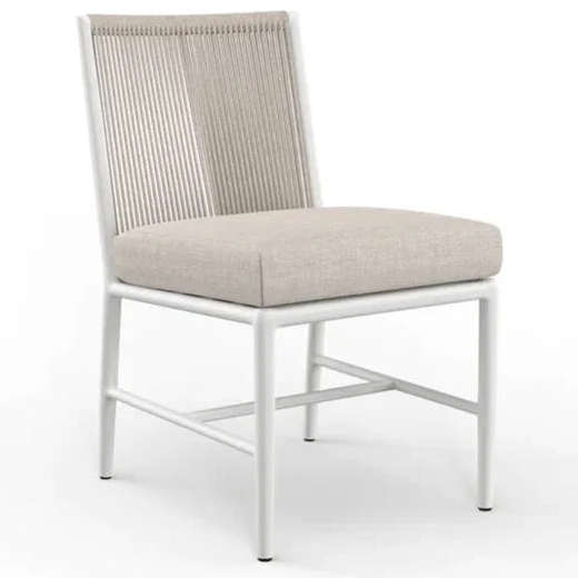 Sabbia Sunbrella Outdoor Dining Chair 2PC - LOOMLAN - Sunset West - Outdoor Dining Chairs