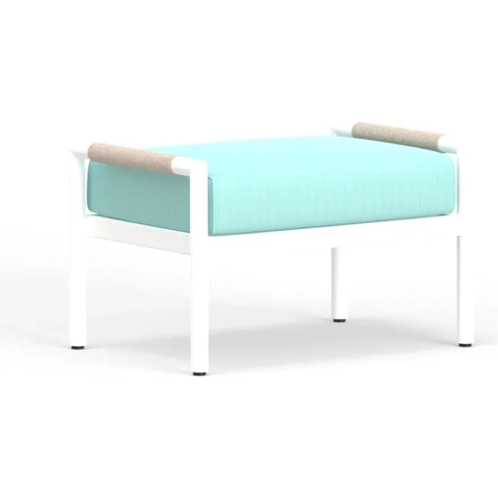 Sabbia Weather-Resistant Outdoor Ottoman