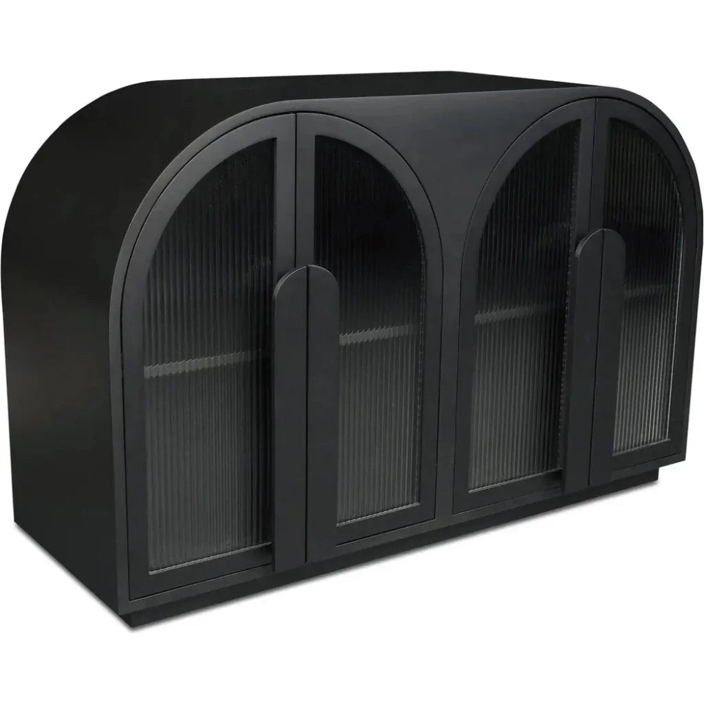 Moe's Home Salone Wooden Black Sideboard