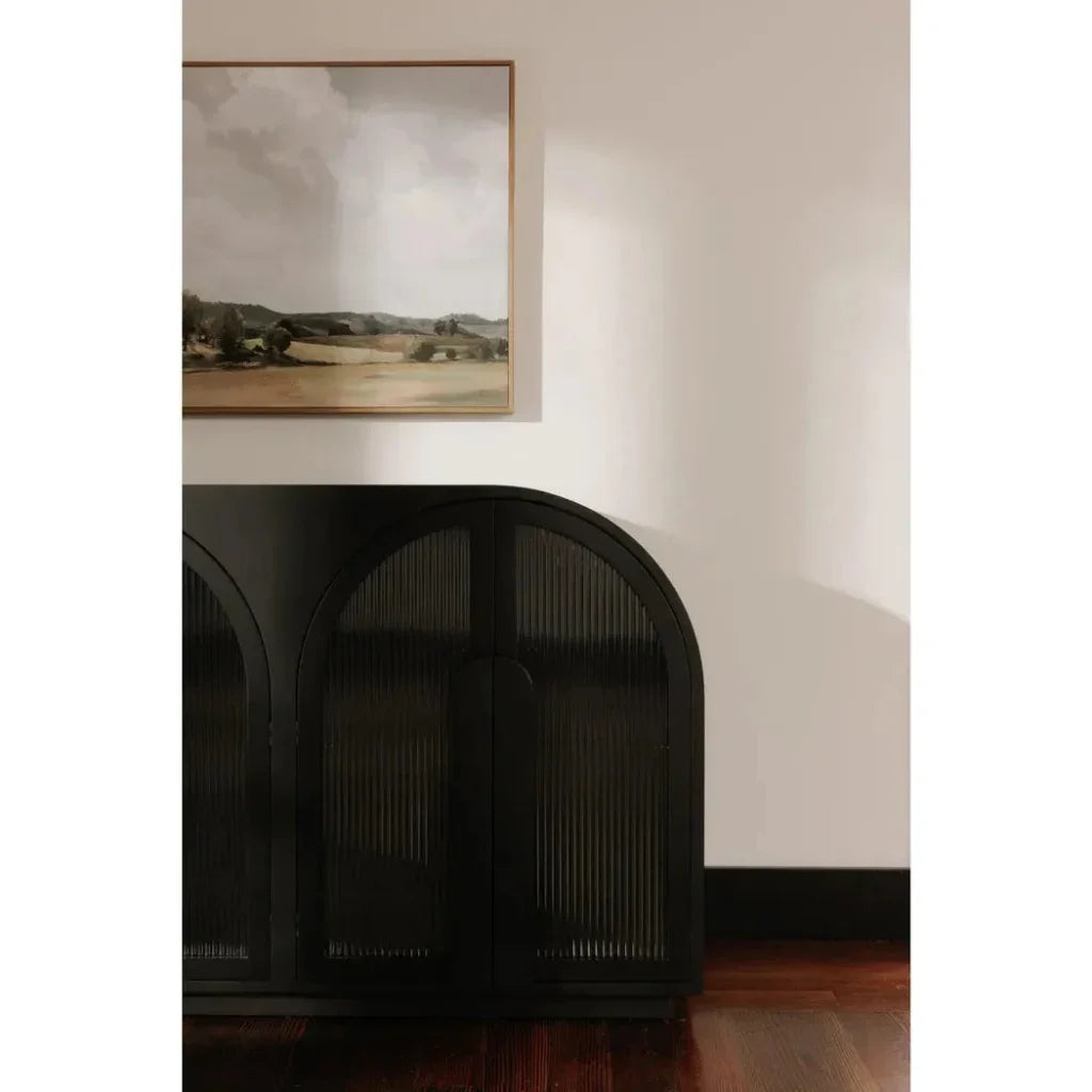 Moe's Home Salone Wooden Black Sideboard