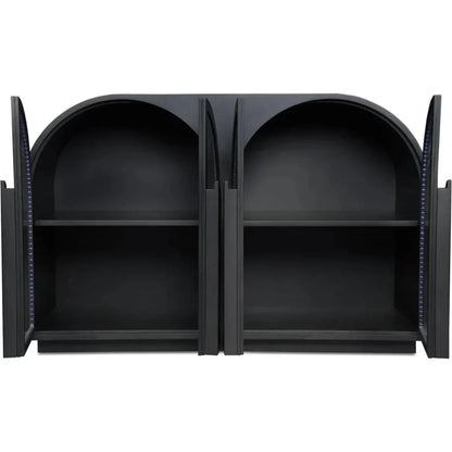 Moe's Home Salone Wooden Black Sideboard