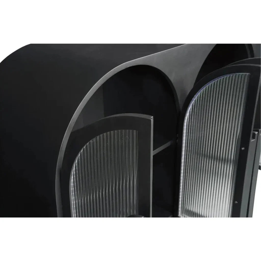 Moe's Home Salone Wooden Black Sideboard